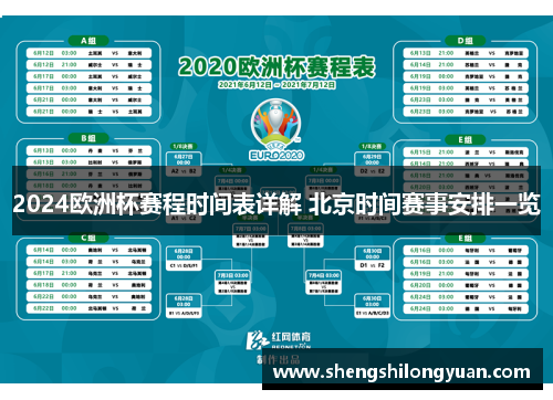 2024欧洲杯赛程时间表详解 北京时间赛事安排一览